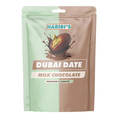 Habibi's Dubai Chocolat au lait, pistache et kadaïf 100g